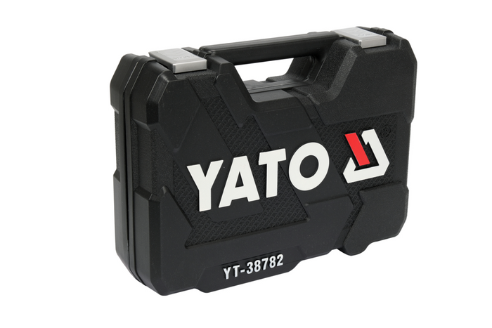 YATO YT-38782 gereedschapset 1/2'' 1/4" 72-delig.