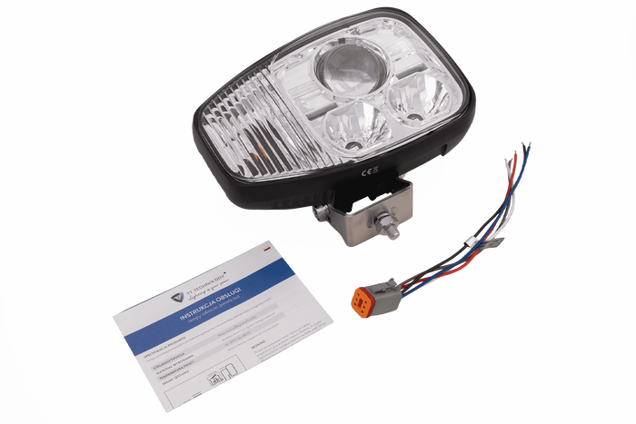 TT Technology TT.16610-P LED koplamp 3 functies 21xLED 4450lm rechts voor JCB/Cat/Manitou/Volvo/Terex