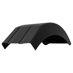 Half spatbord voor aanhanger DOMAR D1013004 wielkast 395/220mm rechts