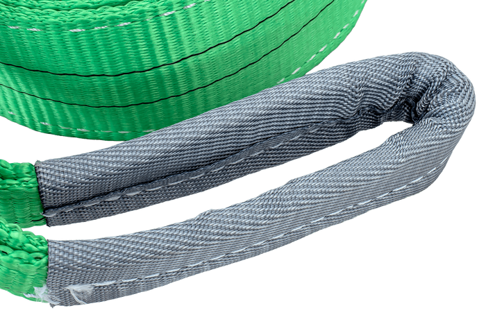 HEFFA kraanstroppen 6m/60mm/2t met lussen