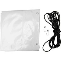 OUTLET Vlakke afdekzeil UNITRAILER voor aanhanger 200x125cm GARDEN TRAILER 201 KIPP