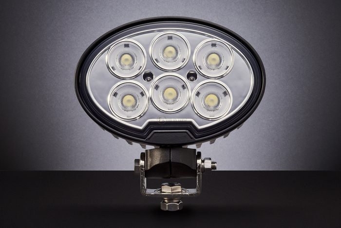 LED-werklamp reflector TT TECHNOLOGY ZWART TT.13359F 6xLED 4800lm ovaal