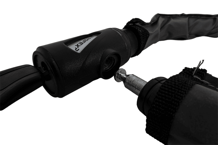 PROFEX Reflex stalen fietsslot, 70 cm lang
