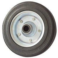 Reservewiel voor WINTERHOFF 200VB neuswiel, gemaakt van massief rubber, 200x50 mm