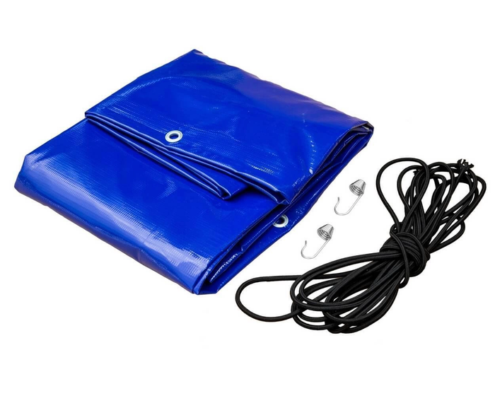 OUTLET Vlakke afdekzeil UNITRAILER voor aanhangwagen 200x106cm GARDEN TRAILER 200 KIPP