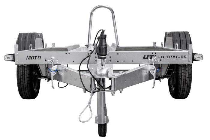 UNITRAILER MOTO 1 motortrailer met veren