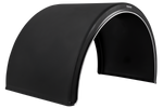 Dubbele spatbord voor aanhanger 20-24,5" DOMAR DK1685 wielkast 1340/670mm