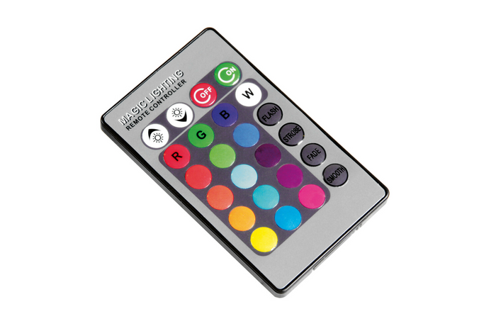 RGB LED-strip met zelfklevende tape LAMP 12/24V 200 cm