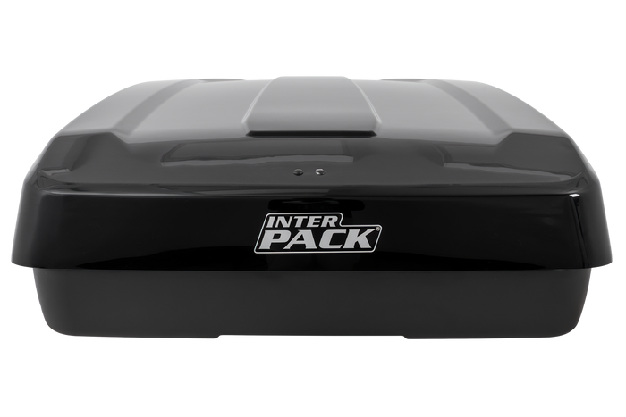 Inter Pack Monsun PRO M dakkoffer, zwart metallic