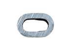 Aluminium connector voor touwen DROMET ZLA.3 bus voor 3mm touwen