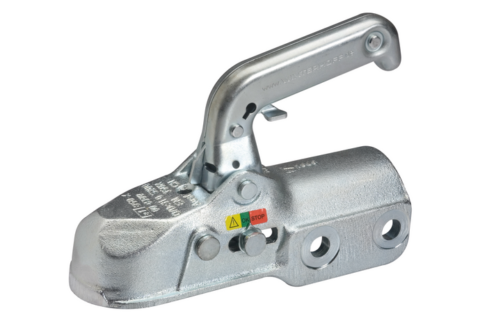 WINTERHOFF WW 350-RCH-1616 kogelkoppeling voor aanhanger van 3500 kg met dissel van 60 mm buis, gietijzer