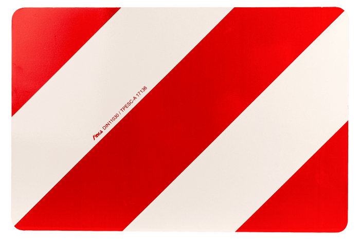 "OVERSIZED" HERMON-markeringsplaten links en rechts