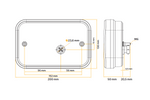 Achterlicht Fristom FT-270 LED 6 functies links