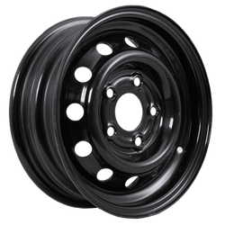 OUTLET Stalen velg voor aanhanger UNITRAILER zwart 4.5Jx13"H2 5x112 ET:30