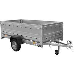 Lichte aanhangwagen 264x125 UNITRAILER GARDEN 264 KIPP met BIS zijwanden
