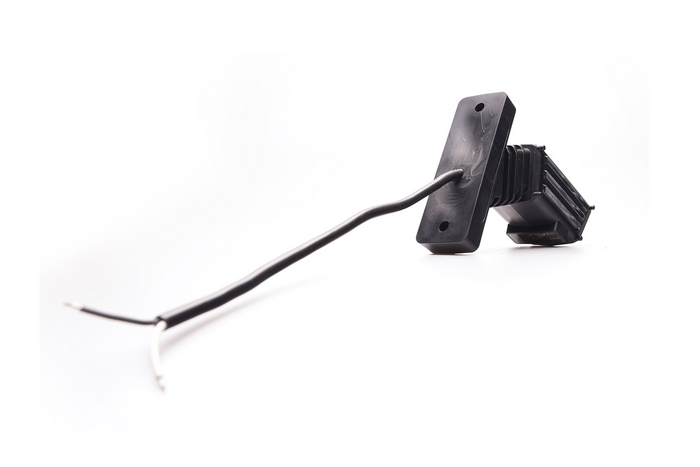 WAŚ 2550L W297.3.1 SPOT LED linker markeringslamp op een korte arm