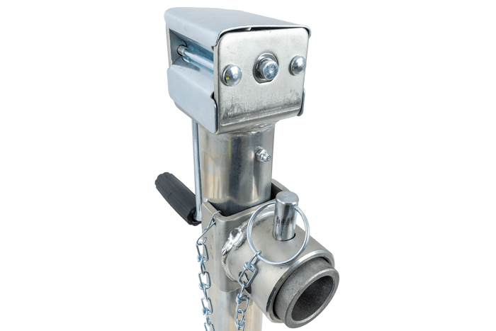 Complete set krukaslift TJ5002 + adapter TJ5002A UNITRAILER voor 1300kg aanhanger