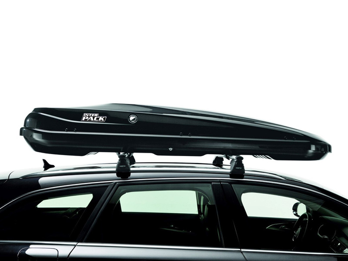 Inter Pack Zenith 8.6 dakkoffer, zwart metallic