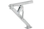 ProPlus 361510 uitschuifbare hoeksteun rechtsvoor/linksachter van de aanhanger 600 kg 460 mm