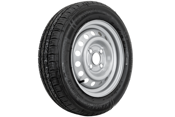Aanhangerwiel KENDA BAND155/70 R13 74N KENDA VELG 4Jx13"H2 4x100 ET 30