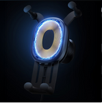 BASEUS Stabiele Gravitional autotelefoonhouder met Qi 15W draadloos opladen voor het ventilatierooster