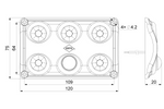 HORPOL LWD2156 LED 900lm interieur autolamp met bewegingssensor