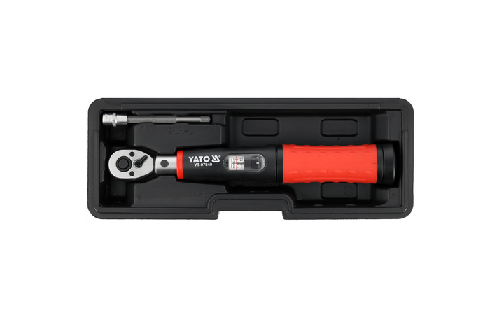 YATO 1/4" 5–25Nm momentsleutelset, 11 stuks