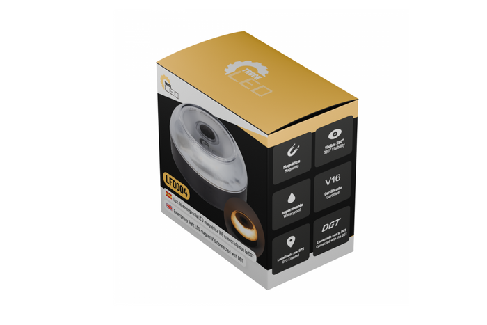 TruckLED LED V16 DGT magnetische noodverlichting met GPS en simkaart