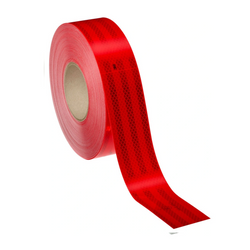 3M rode zelfklevende reflecterende contourtape - rol 55 mm/50 m