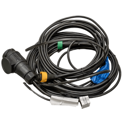 OUTLET MANTES elektrische installatie aanhangerkabelboom 5,2 m 13-pins stekker 2x5-pins bajonetaansluitingen