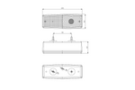 FRISTOM FT-007 achterlicht met 3 functies, universeel