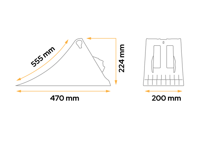 PLASTEX wielkeg 224mm