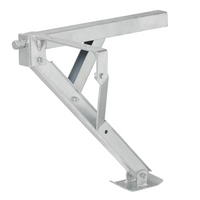 ProPlus 361510 uitschuifbare hoeksteun rechtsvoor/linksachter van de aanhanger 600 kg 460 mm