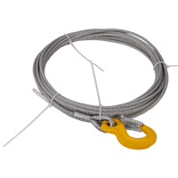 Lierkabel voor aanhangwagenkoppeling EFMETAL 469kg 10m