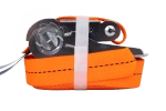 HILLS 5m/25mm/1t oranje eendelige spanband met spanner