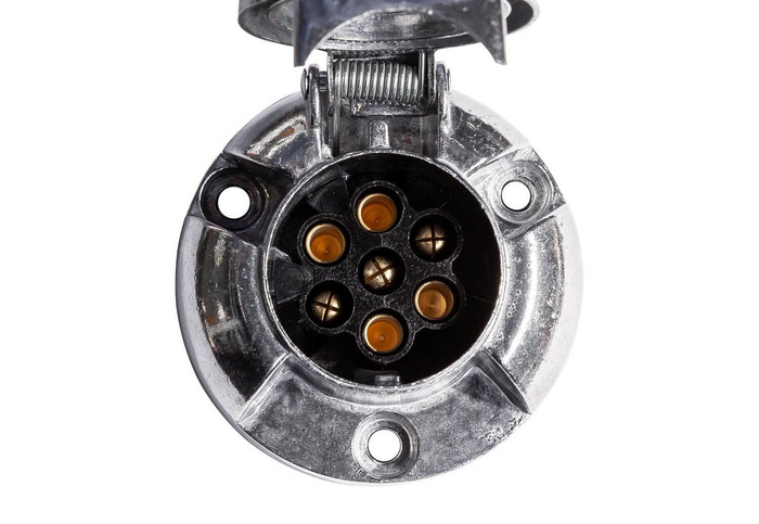 KAMAR 7-pins aansluiting voor aanhangerkoppeling, metaal