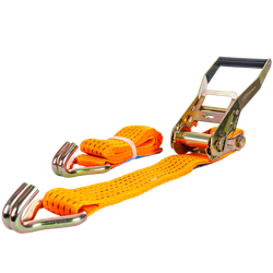 UNITRAILER 2m/50mm/5t oranje transportband met spaninrichting