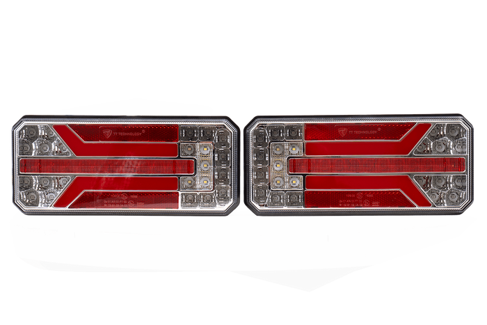 TT Technology TT.12555 LED-achterlichten, 5 functies links + rechts