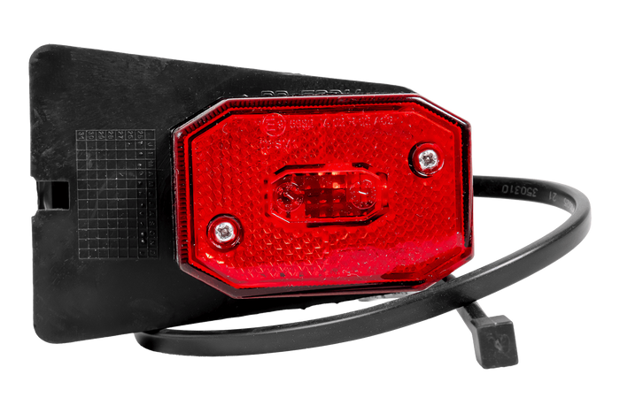 ASPÖCK FLEXIPOINT I rode universele markeringslamp met houder