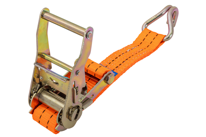 UNITRAILER 4m/35mm/2t oranje transportband met spaninrichting