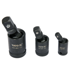 YATO YT-10643 Slagverbindingset 1/4", 3/8", 1/2" 3-delig.