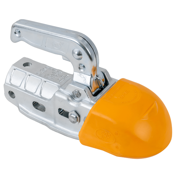 STEELPRESS BC-3000C-00-00+Z3 kogelkoppeling voor 3000kg aanhangwagen met 35-50mm buisdissel, gietijzer