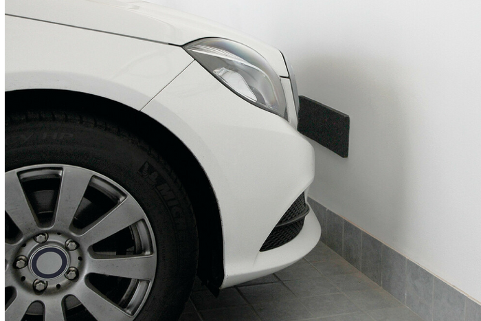 Set van vier beschermwandpanelen voor de LAMPA Premium garage 40x15cm
