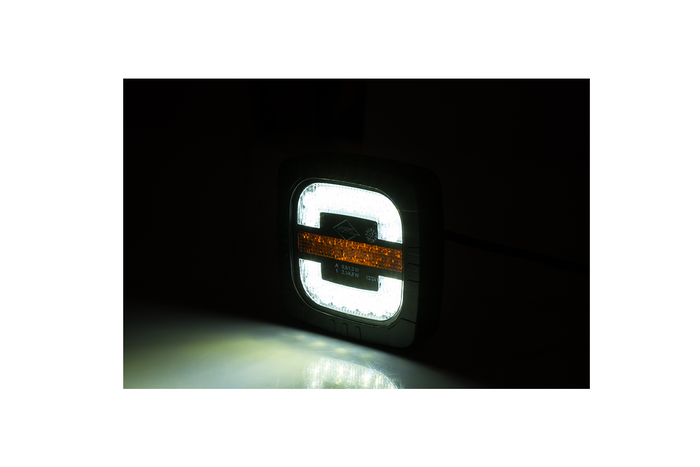 HORPOL ROCA LZD 2806 LED-koplamp met 2 functies, universeel, inclusief houder