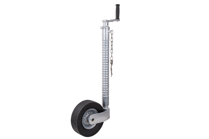 KNOTT TK48 neuswiel met gegolfde buis, 300 kg, 48 mm, 700-940 mm