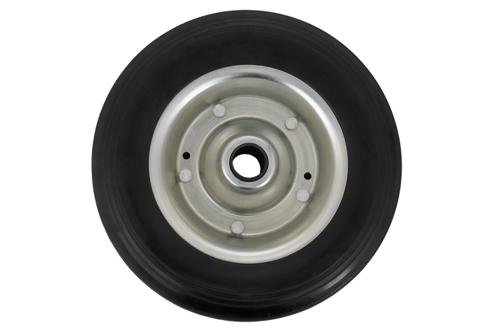 Reservewiel voor het KNOTT 4802799X neuswiel, gemaakt van massief rubber, 200x50 mm.