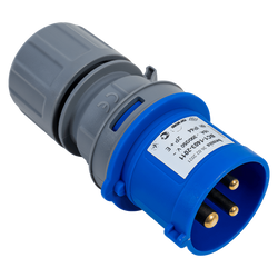 MANTES 3P elektrische stekker, mannelijke stekker, draagbaar, 16A, 230V