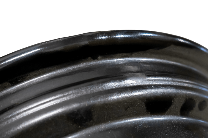 OUTLET Stalen velg voor UNITRAILER aanhangwagen zwart 4.5Jx13"H2 5x112 ET:30