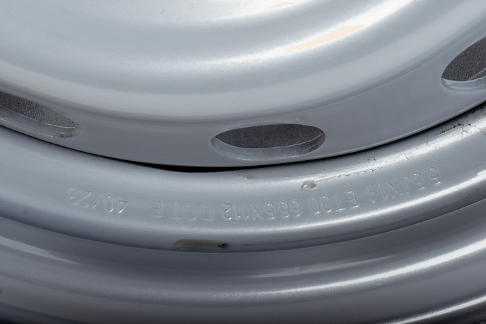 OUTLET Stalen velg voor aanhanger UNITRAILER 5.5Jx14" 5x112 ET:30