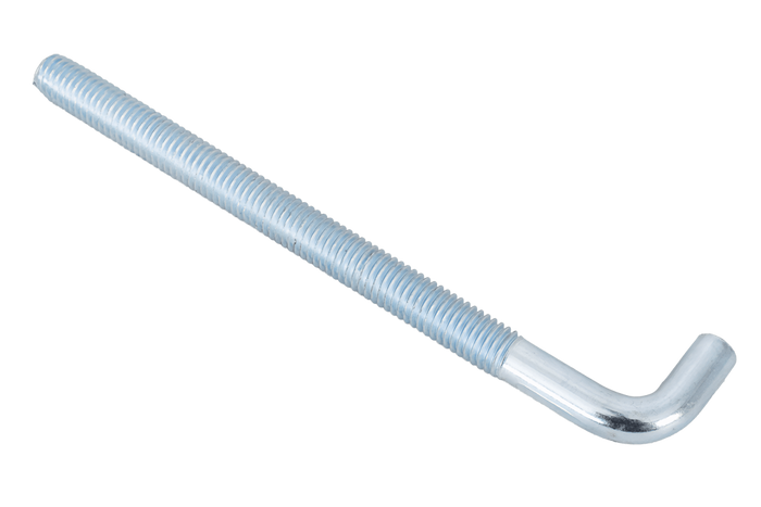 DROMET HP M8x120 schroefhaak met een L-vormige uiteinde (recht)